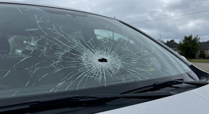 Growing Crack in Windscreen Growing Crack in Windscreen